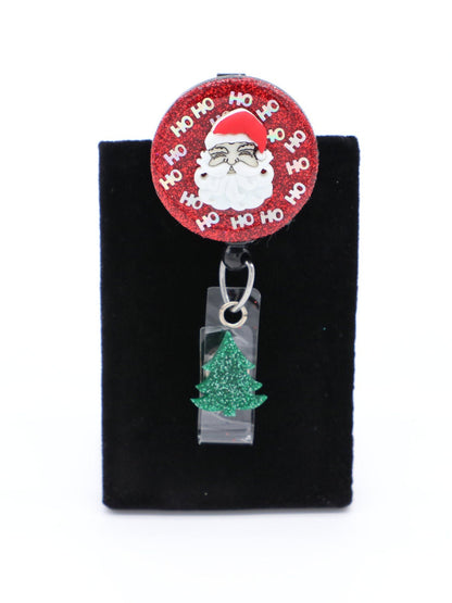 Christmas Nurse Badge Reel