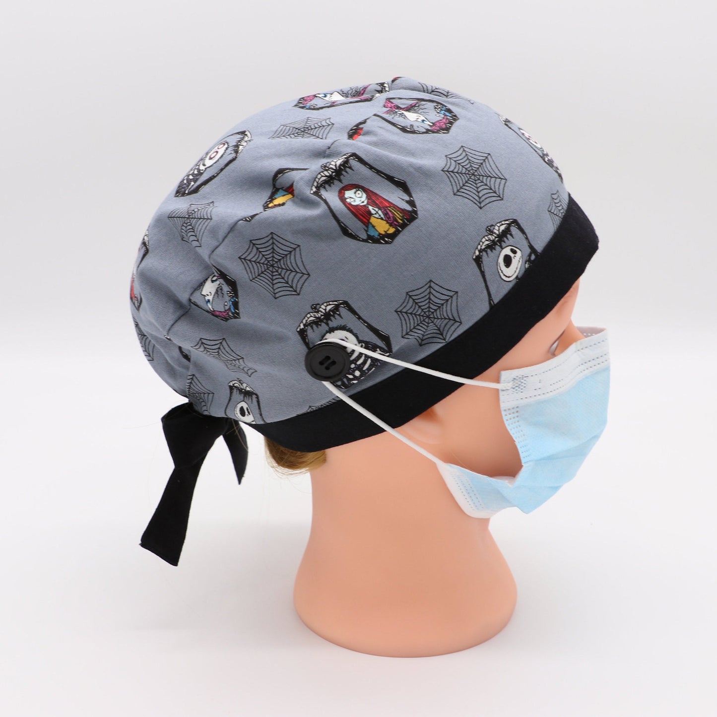 Nightmare Before Christmas Nurse Scrub Cap