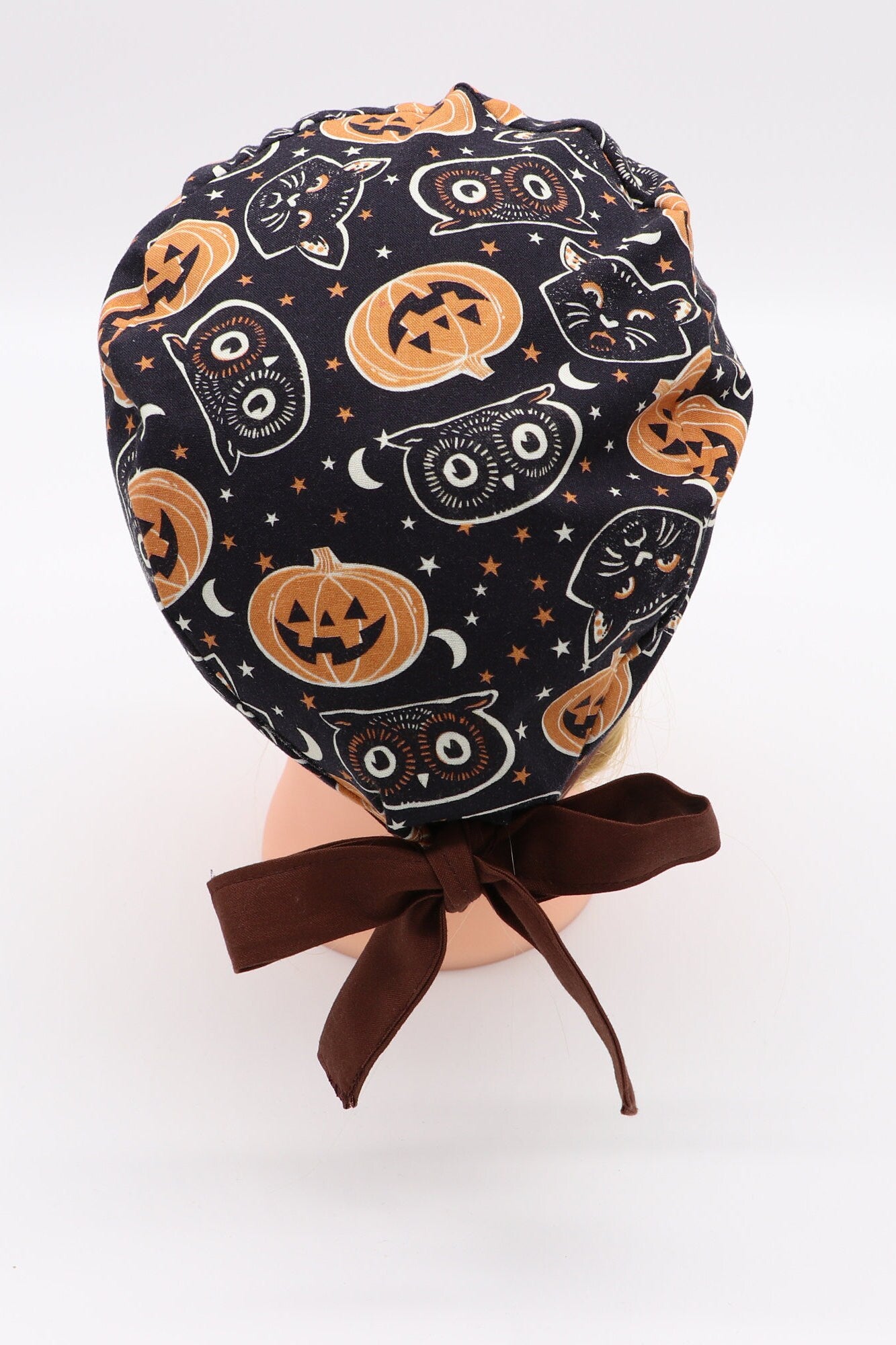 Halloween Nurse Scrub Cap