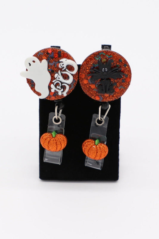 Halloween Nurse Badge Reel