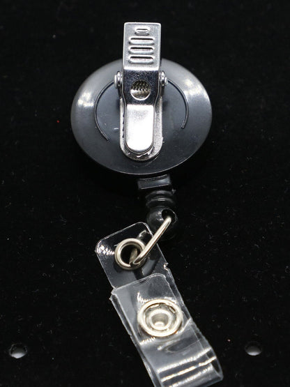 Mickey & Minnie Valentine Nurse Badge Reel