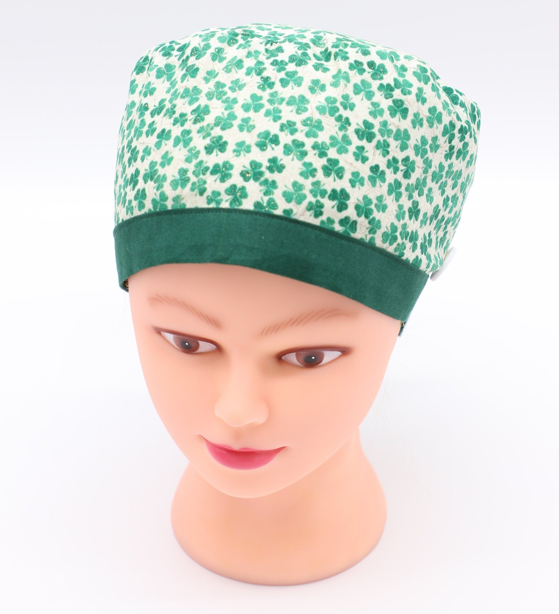 St. Patricks Day Nurse Scrub Cap, St. Patricks Scrub Cap, St. Pattys Scrub Cap, Nurse Scrub Cap