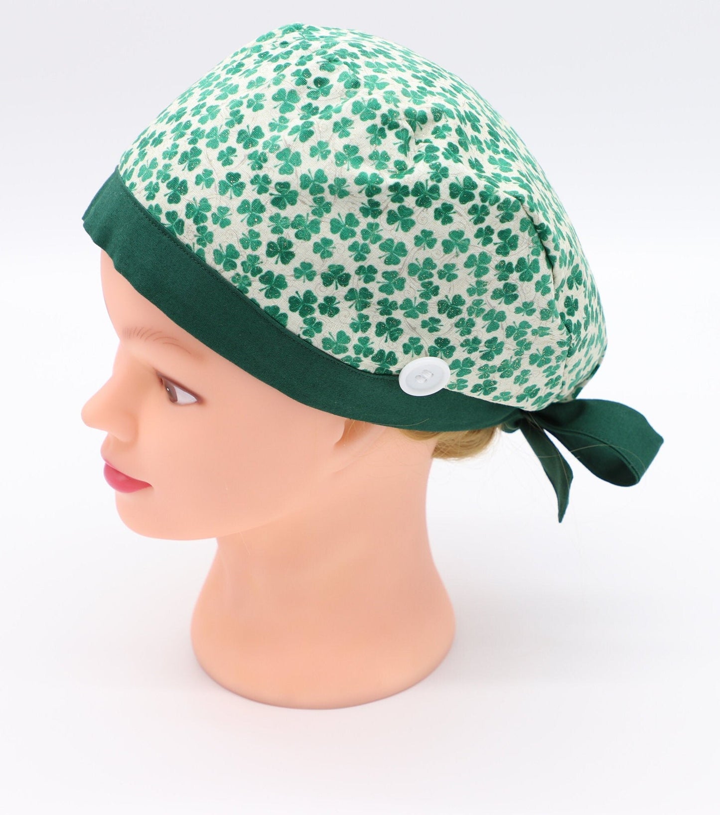 St. Patricks Day Nurse Scrub Cap, St. Patricks Scrub Cap, St. Pattys Scrub Cap, Nurse Scrub Cap